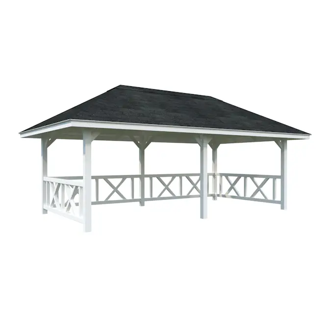 Paviljong Palmako Bianca 16,6 m2 Set 107