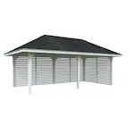 Paviljong Palmako Bianca 16,6 m2 Set 109