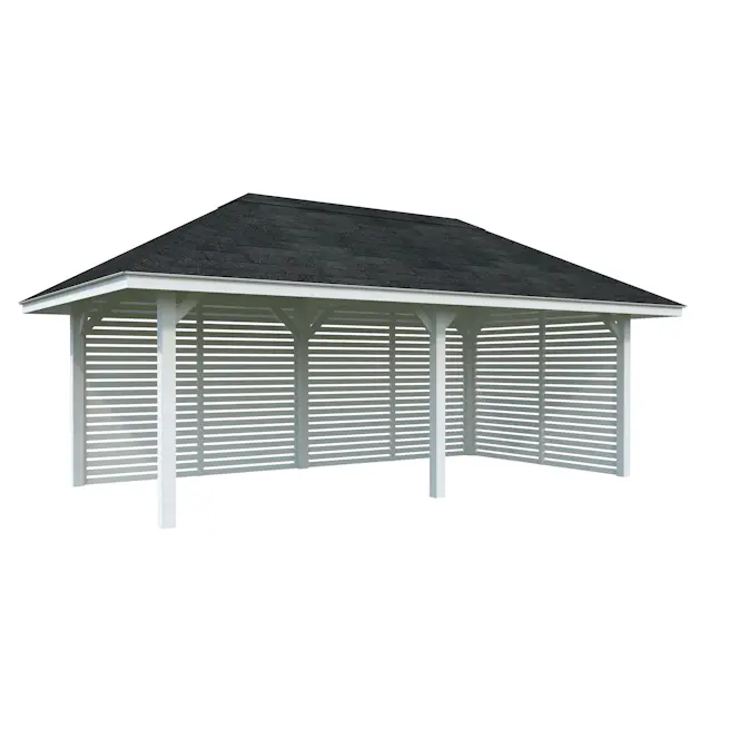 Paviljong Palmako Bianca 16,6 m2 Set 109