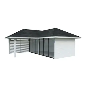 Uterum Palmako Bianca 24,9 m2 Set 213 Slide