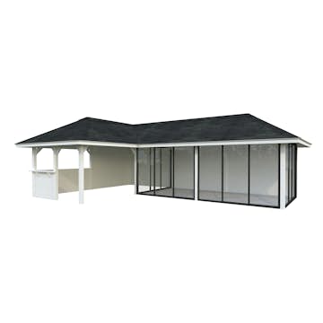 Uterum Palmako Bianca 33,2 m2 Set 221 Slide