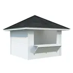Kiosk Palmako Bianca 8,3 m2 Set 104