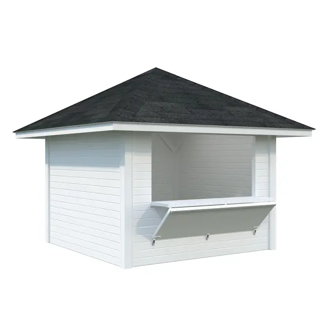 Kiosk Palmako Bianca 8,3 m2 Set 104