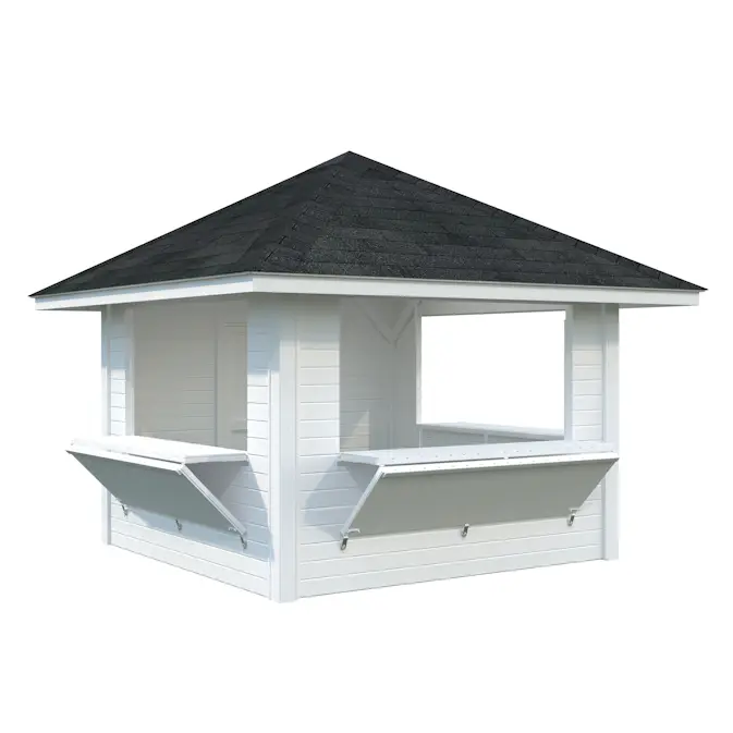 Kiosk Palmako Bianca 8,3 m2 Set 106