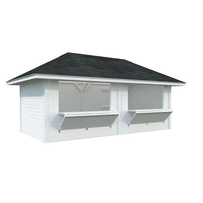 Kiosk Palmako Bianca 16,6 m2 Set 111