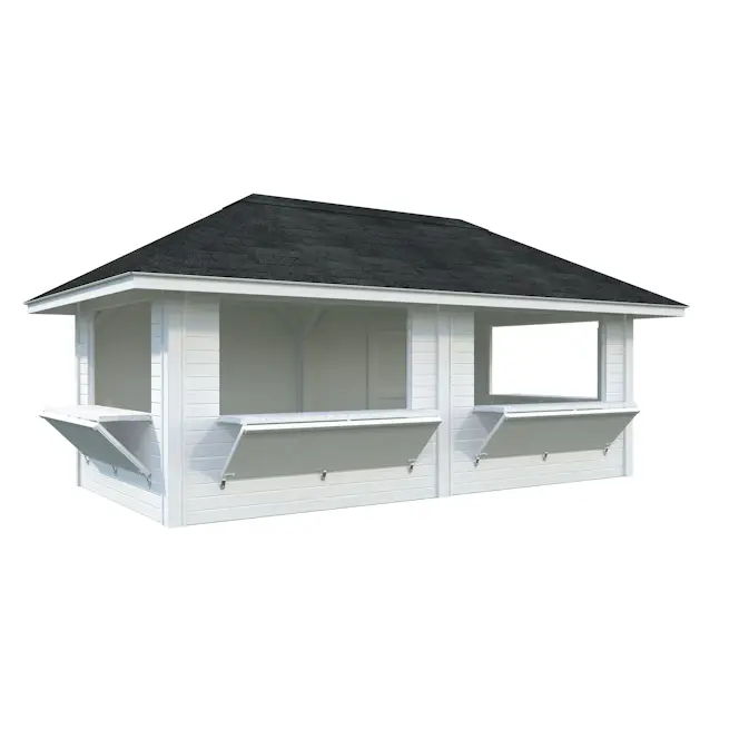 Kiosk Palmako Bianca 16,6 m2 Set 112