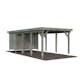 Carport Palmako Karl 23,1 m2 med Förråd