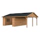 Garage Palmako Roger med Carport 36,5 m2