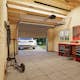 Garage Palmako Roger med Carport 53,1 m2 och Takskjutport