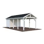 Carport Palmako Robert 23,1 m2 med Förråd