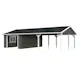 Garage Palmako Roger med Carport 53,1 m2