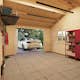 Garage Palmako Roger med Carport 53,1 m2 och Slagport