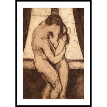 Poster Gallerix The Kiss By Edvard Munch