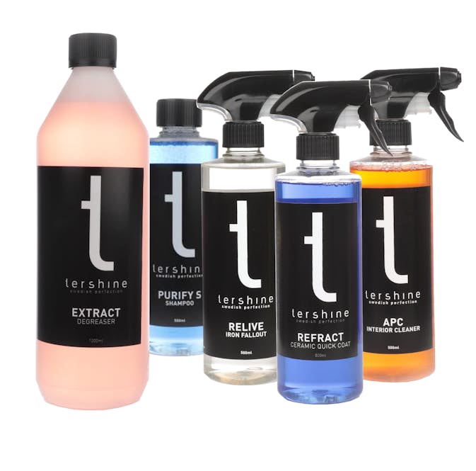 Bilvårdspaket Tershine Gloss Pack Deluxe Med Purify S