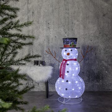 Utomhusdekoration Star Trading Tecidy Snög LV