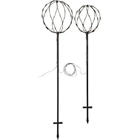 Utomhusdekoration Star Trading Sphere Klot 2st LV
