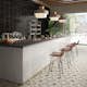 Kakel Marazzi Group Lume Svart 6x24 cm