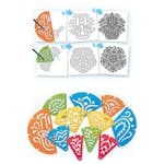 Mallar ABA Skol Mandala 11 Olika