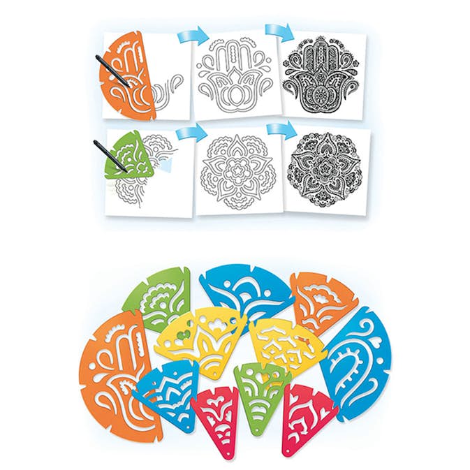 Mallar ABA Skol Mandala 11 Olika
