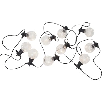 Ljusslinga Star Trading Big Circus 10L LED Utebelysning Svart