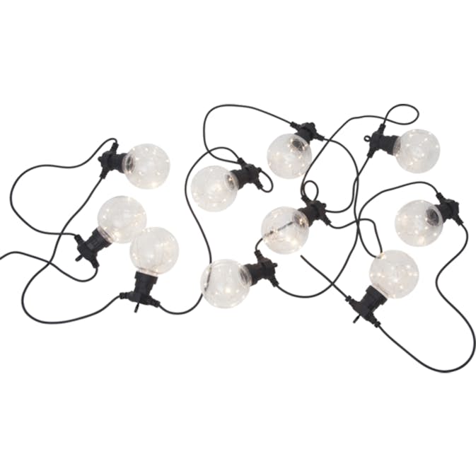 Ljusslinga Star Trading Big Circus 10L LED Utebelysning Svart