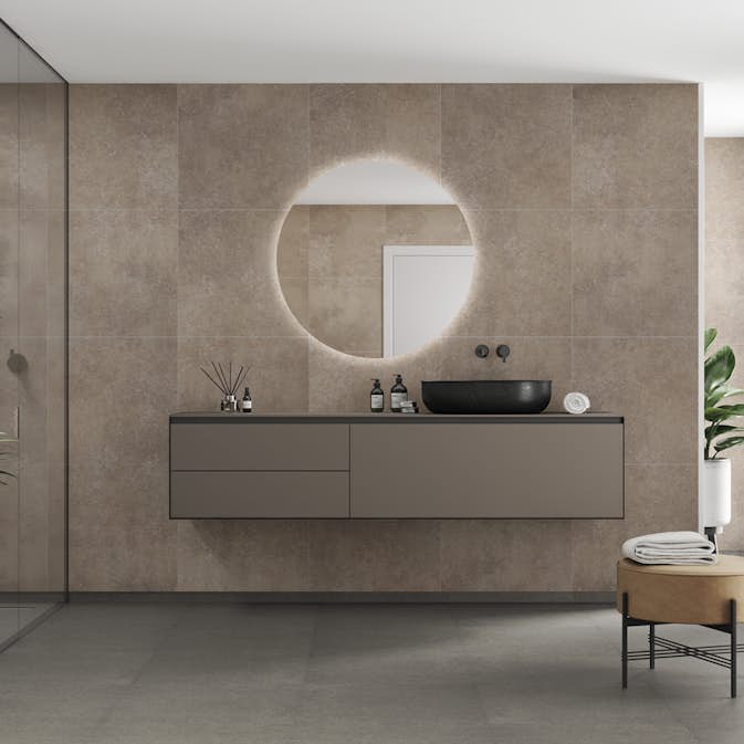Våtrumsskiva Fibo 4761-M6060 GEM Palermo 10x620x2400 mm