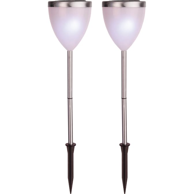 Solcells-pollare Star Trading Vigo 2-pack