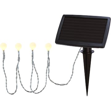 Solcells-ljusslinga Star Trading Globini