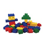 Klossar ABA Skol Wise Big Blocks Grundfärger 42-Delar