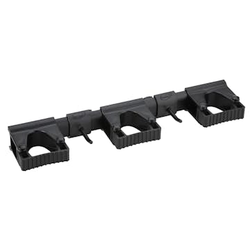 Gummibandshållare Vikan Hi-Flex Väggupphäng System Svart 420 mm