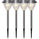 Solcellspollare Star Trading Palma LED Utebelysning med Sensor 4-pack