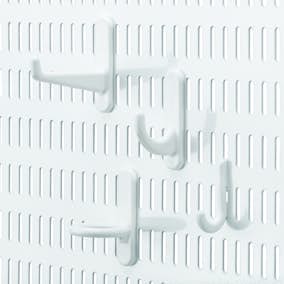 Krokar Elfa till Förvaringstavla Multi-pack