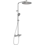 Takduschset Oras Aurelia Round med Badkarsblandare 150 cc