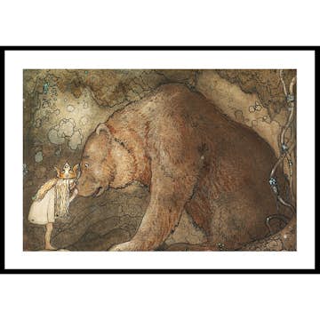 Poster Gallerix Stackars Lilla Basse By John Bauer
