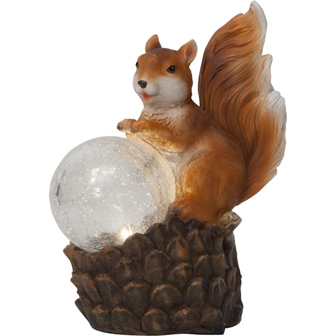 Solcellsdekoration Star Trading Squirrel