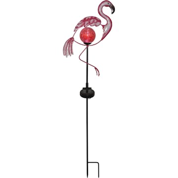 Solcellsdekoration Star Trading Flamingo