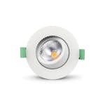 Infälld Downlight Llitt Lisa Dimbar 3000K 600lm IP65 Vit 1-pack- Utomhusbelysning