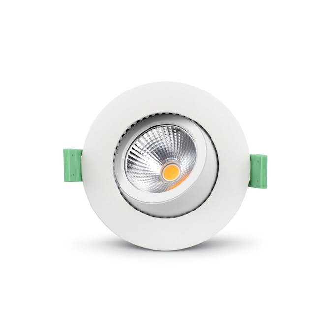 Infälld Downlight Llitt Lisa Dimbar 3000K 600lm IP65 Vit 1-pack- Utomhusbelysning
