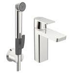 Tvättställsblandare Oras Stela 4806F XL med Bidetta Handdusch