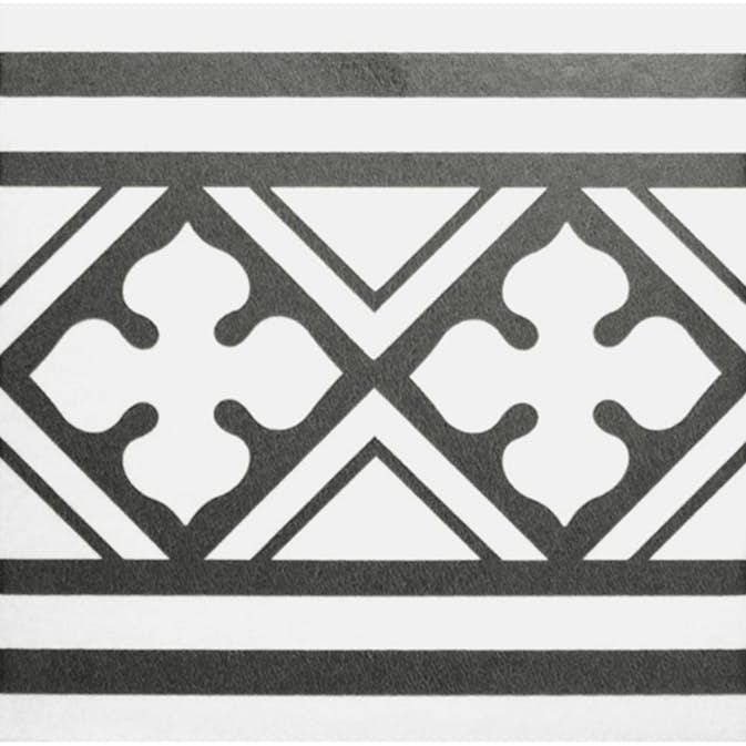 Klinker Konradssons Kerion Classic Noir B Faixa 20x20 cm