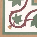 Klinker Konradssons Kerion Branche Canto Röd/Gul/Grön 20x20 cm