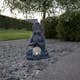 Solcellsdekoration Star Trading Buddha LED Solcellslampa med Sensor