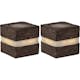 Solcellsdekoration Star Trading Stone Cube 8 cm MrkGr