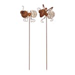 Solcellsdekoration Star Trading Oxida LED 2-pack Insekt