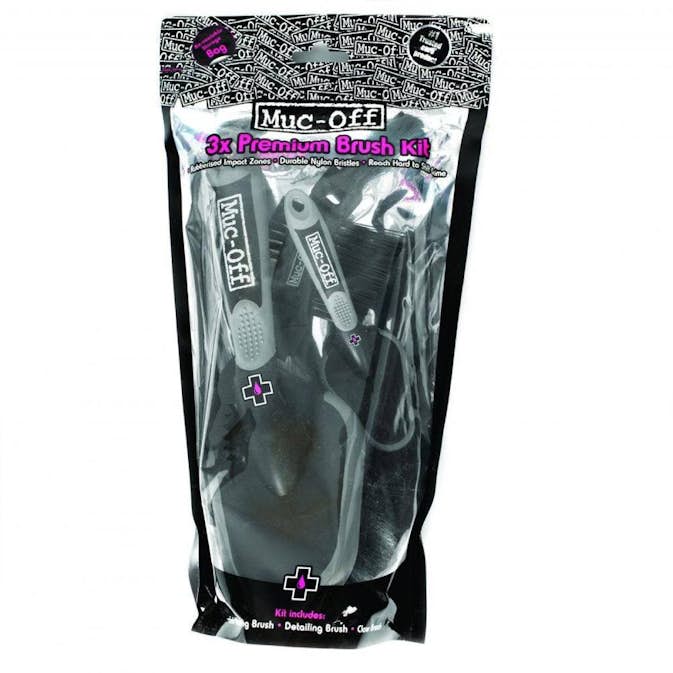 Mc Borstar Muc-Off 3 X Premium Brush Kit
