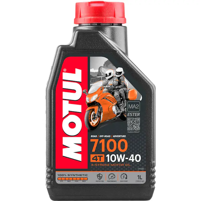Motorcykelolja Motul7100 4T 10W-40