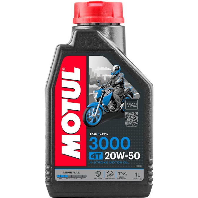 Motorcykelolja Motul3000 4T 20W-50