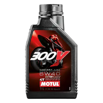 Motorcykelolja Motul300V 4T Factory Line 5W-40