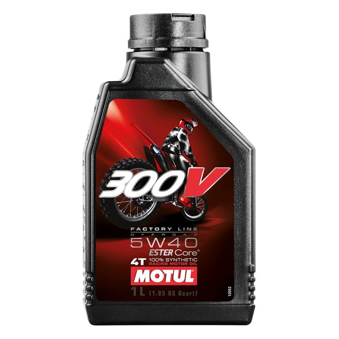 Motorcykelolja Motul300V Factory Line Off-Road 5W-40
