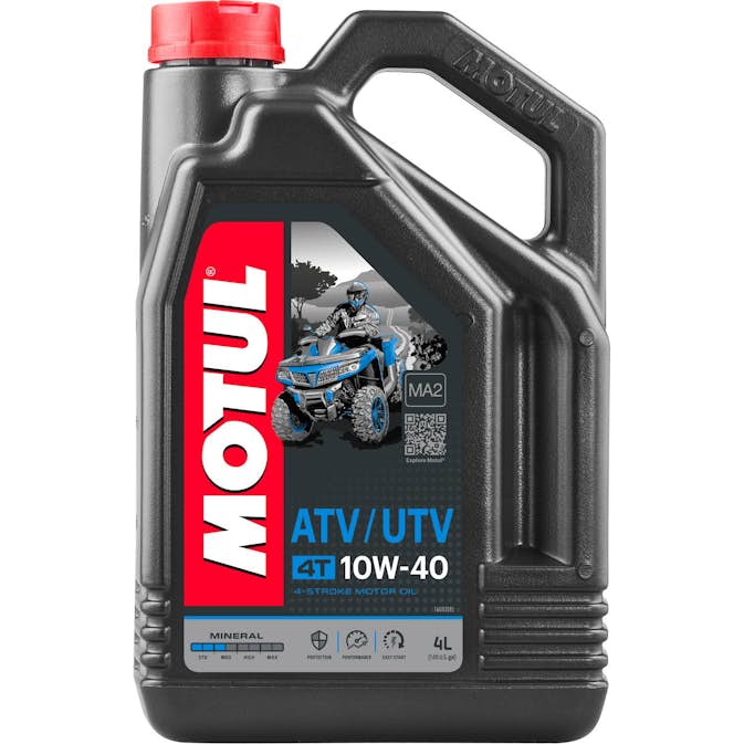 Atv-Utv Motul10W-40 4 Liter